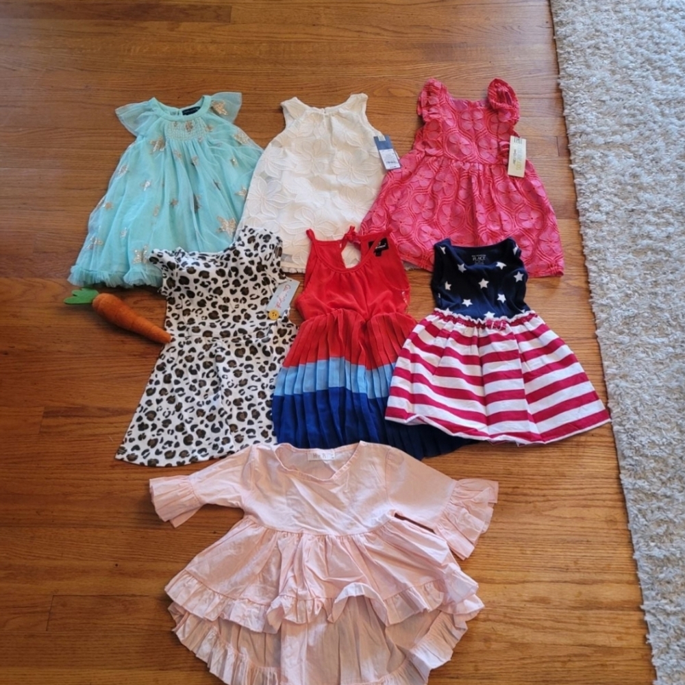 2t Toddler Girls dress Lot